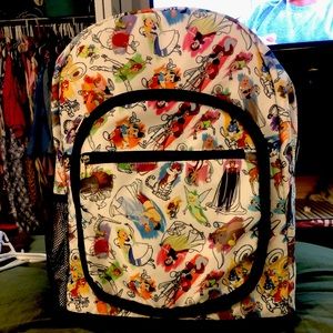 Disney Art inspired backpack. Brand new